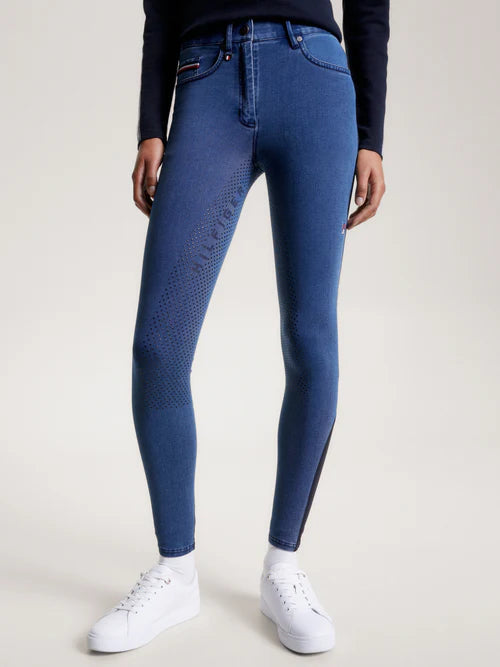 Tommy Hilfiger - Queens Denim ridbyxa Jeans HELSKOD