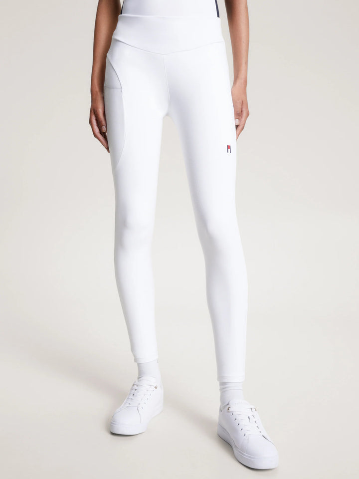 Tommy Hilfiger - Elmira Helskodda Ridtights OPTIC WHITE