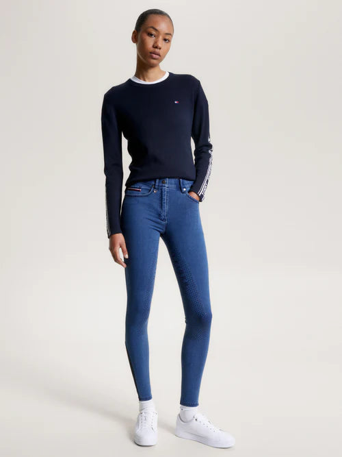 Tommy Hilfiger - Queens Denim ridbyxa Jeans HELSKOD