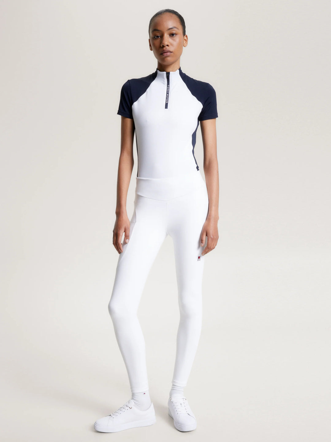 Tommy Hilfiger - Elmira Helskodda Ridtights OPTIC WHITE