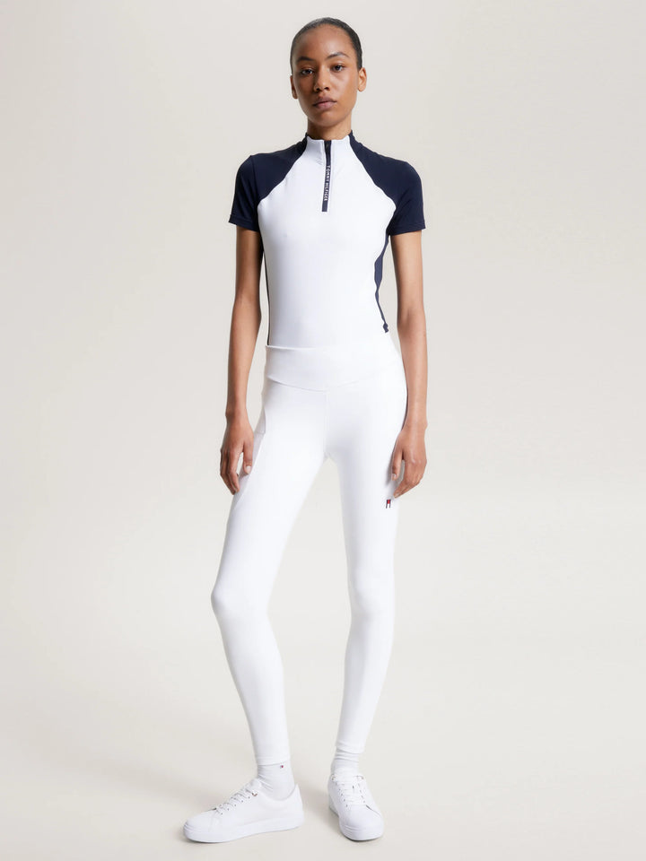 Tommy Hilfiger - Elmira Helskodda Ridtights OPTIC WHITE
