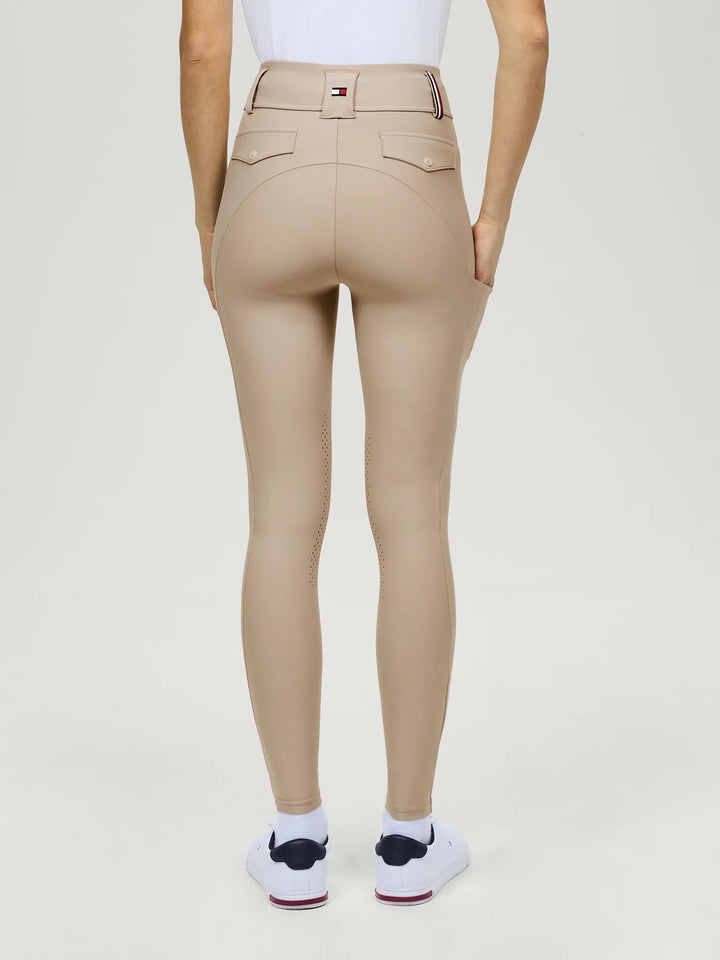 Tommy Hilfiger - Highland Hybrid knäskodda ridbyxor BEIGE