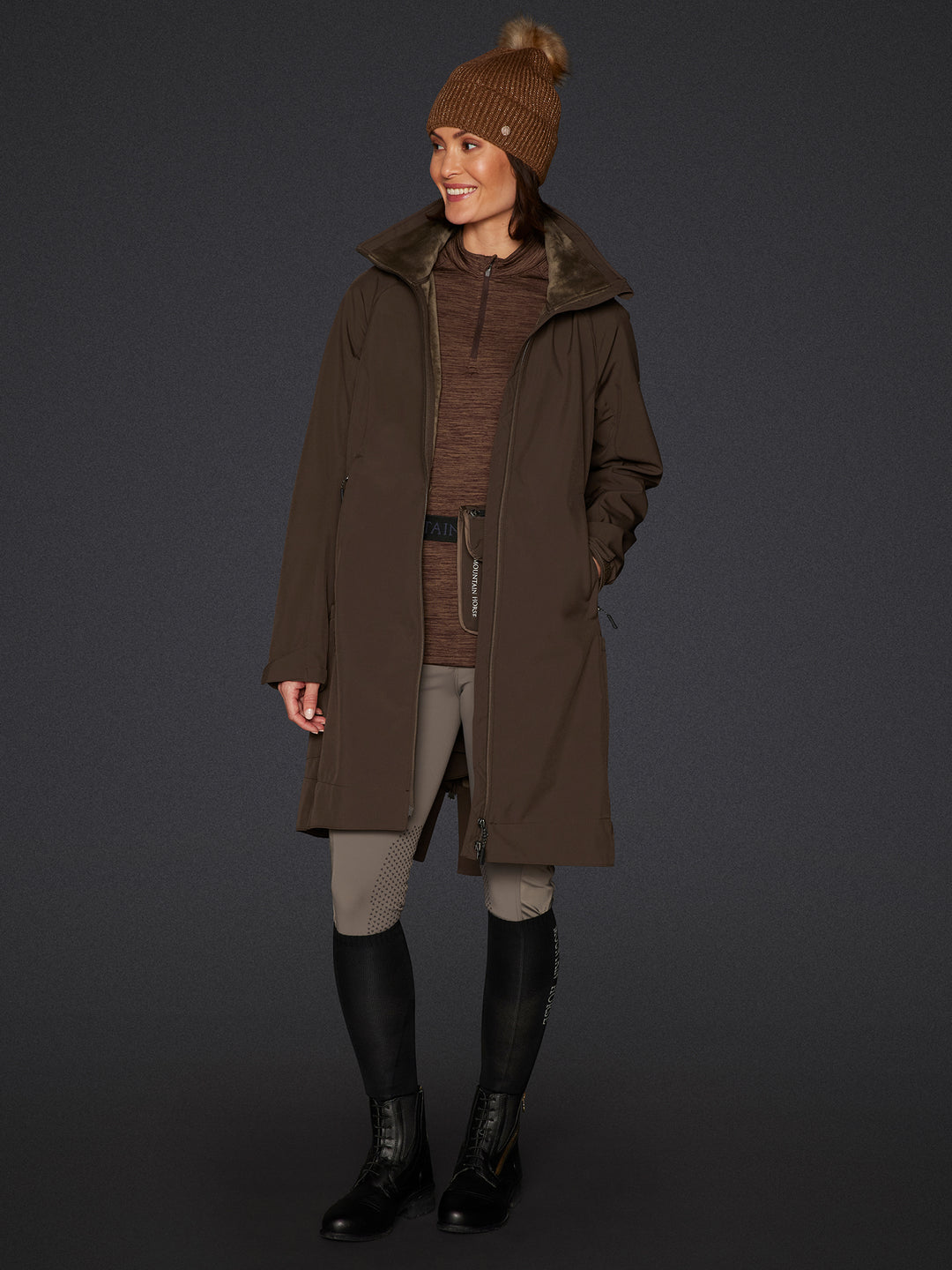 Mountain Horse - Stella Softshell Parka BROWN