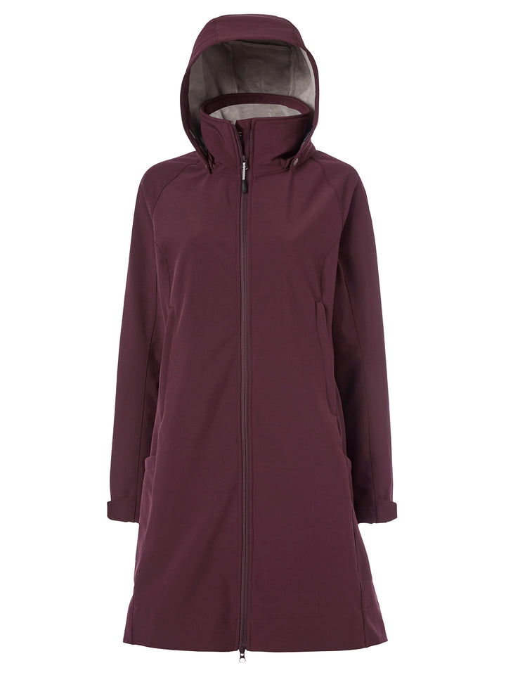 Mountain Horse - Stella Softshell Parka BURGUNDY