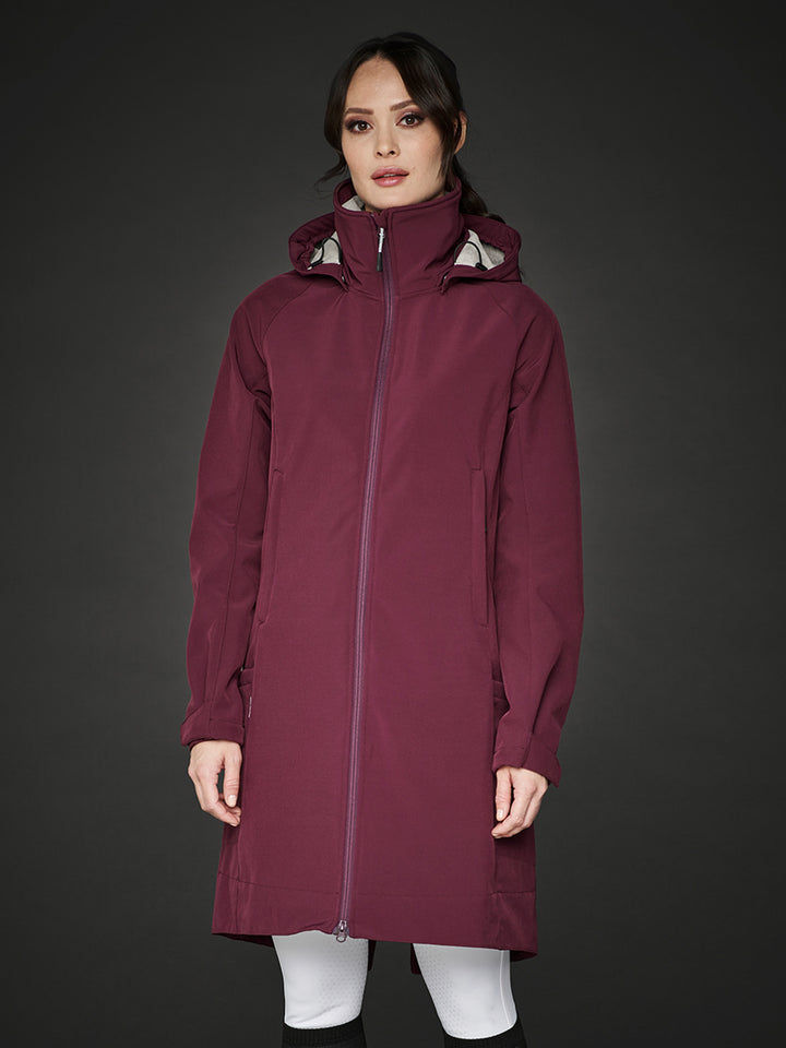 Mountain Horse - Stella Softshell Parka BURGUNDY
