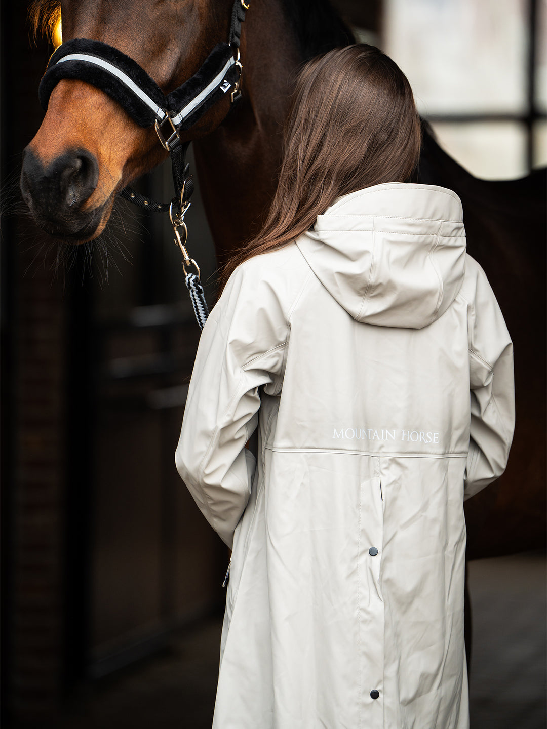 Mountain Horse - Mindy Regnkappa TAUPE