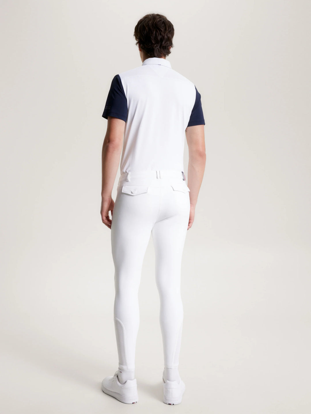 Tommy Hilfiger - Pro knäskodda ridbyxor OPTIC WHITE