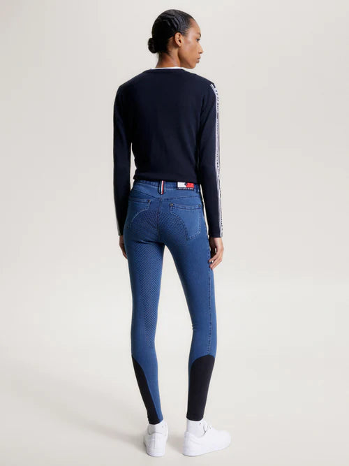 Tommy Hilfiger - Queens Denim ridbyxa Jeans HELSKOD