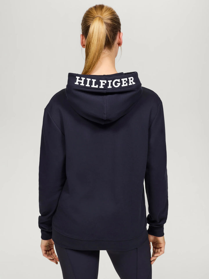 Tommy Hilfiger - Berkshire TH Flagga Huvtröja DESERT SKY