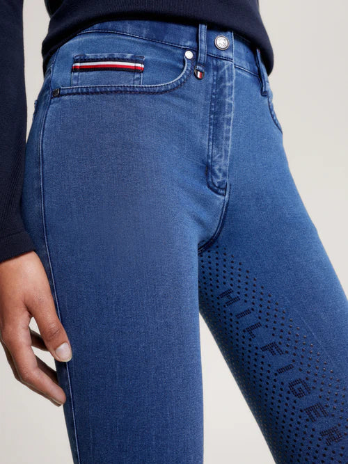 Tommy Hilfiger - Queens Denim ridbyxa Jeans HELSKOD