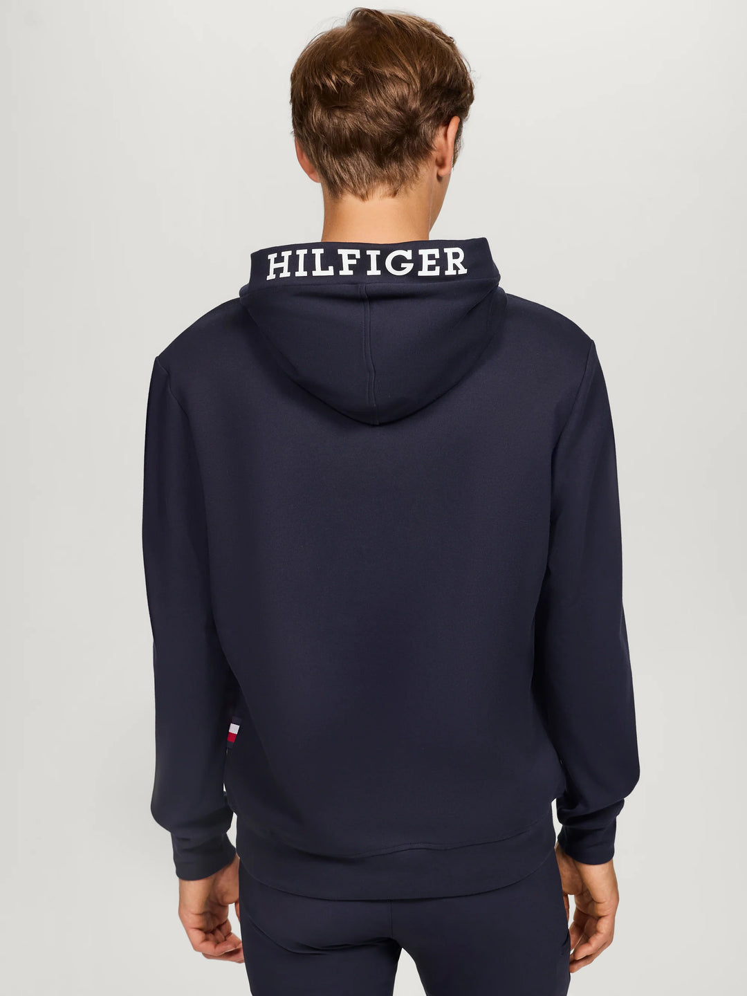 Tommy Hilfiger - Berkshire TH Flagga Huvtröja DESERT SKY