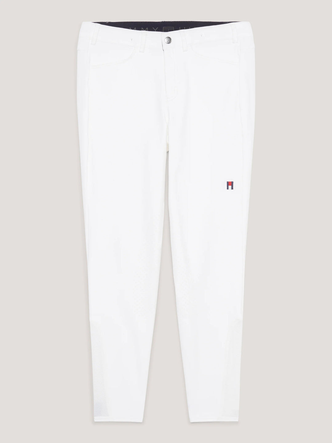 Tommy Hilfiger - Pro knäskodda ridbyxor OPTIC WHITE