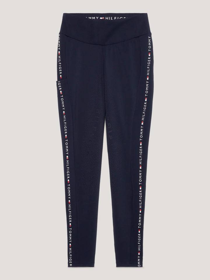 Tommy Hilfiger - Rome Helskodda Ridleggings DESERT SKY