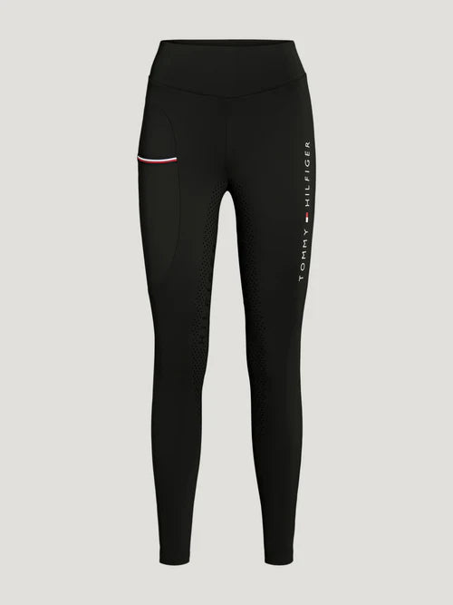 Tommy Hilfiger - Elmira Helskodda Ridtights BLACK