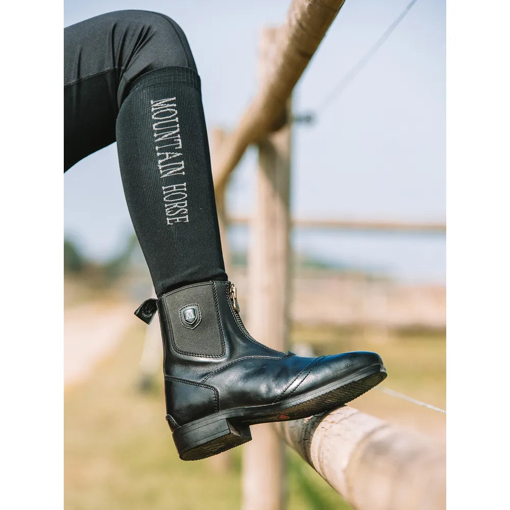 Mountain Horse - Team Tech Lätt Ridstrumpa SVART