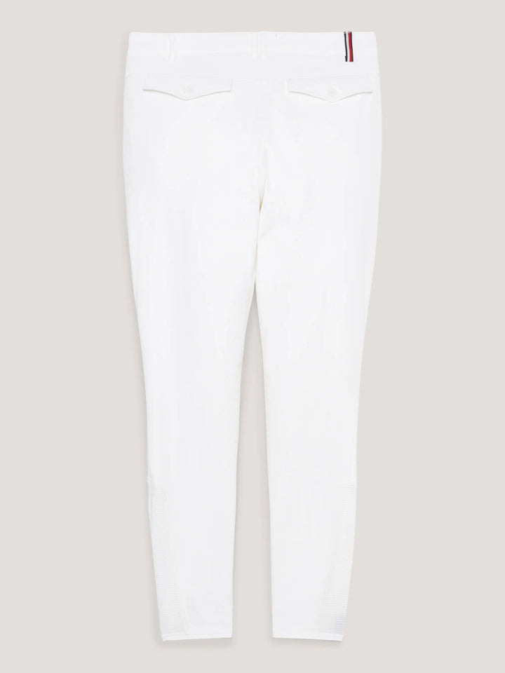 Tommy Hilfiger - Pro knäskodda ridbyxor OPTIC WHITE