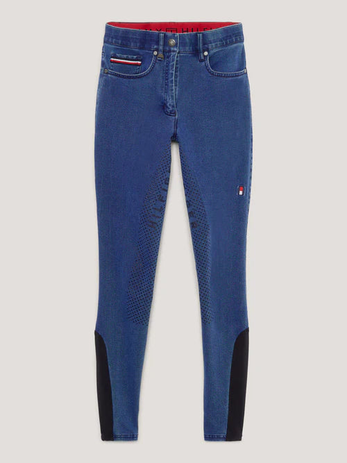 Tommy Hilfiger - Queens Denim ridbyxa Jeans HELSKOD