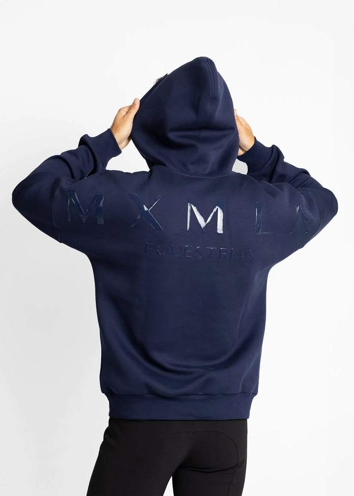 Maximilian Equestrian - Icon Oversized Hoodie NAVY