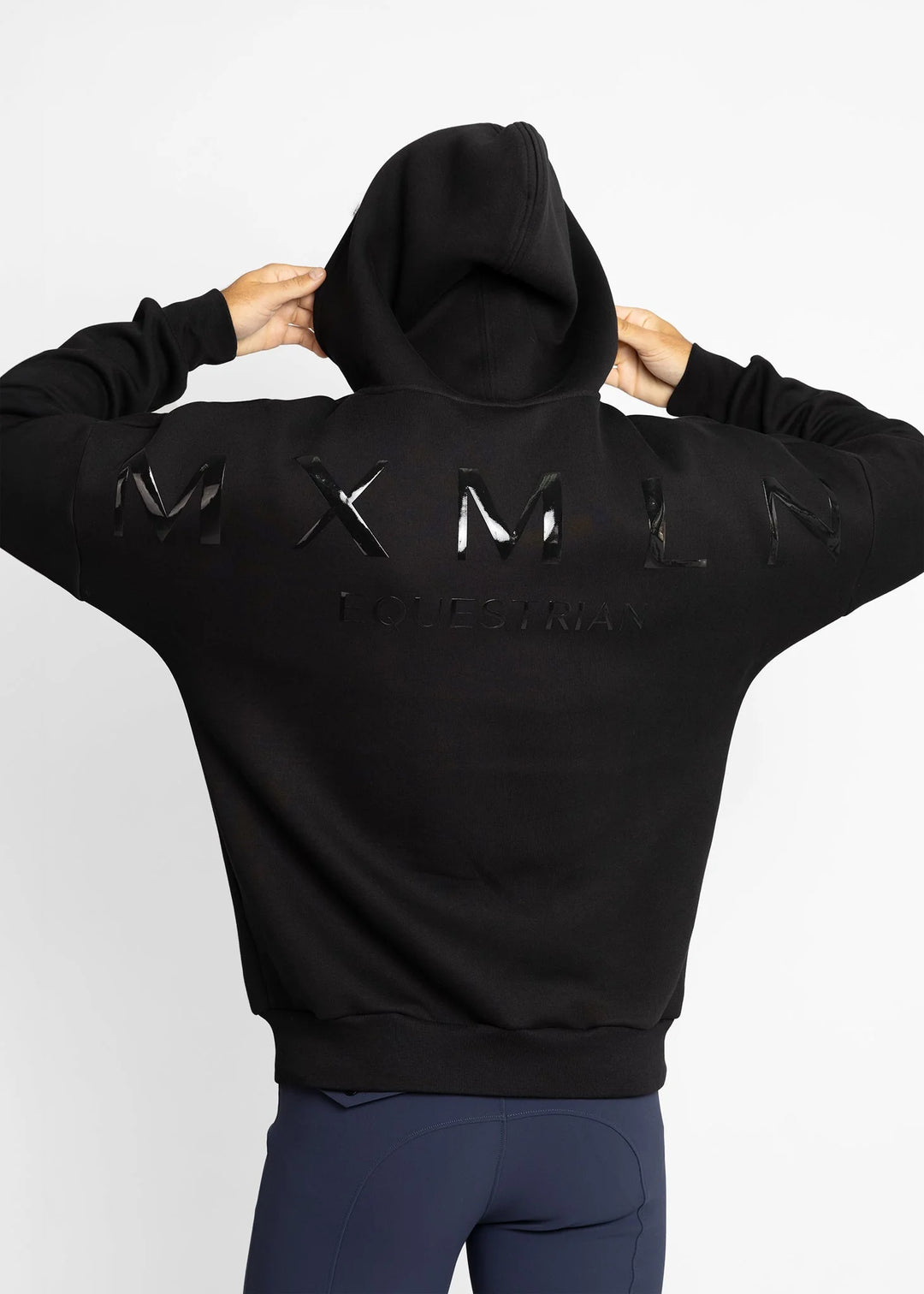 Maximilian Equestrian - Icon Oversized Hoodie BLACK
