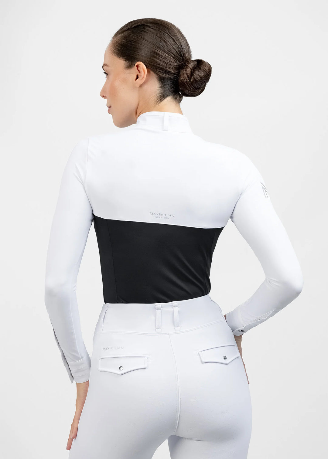 Maximilian Equestrian - Era Långärmad tävlingstopp BLACK