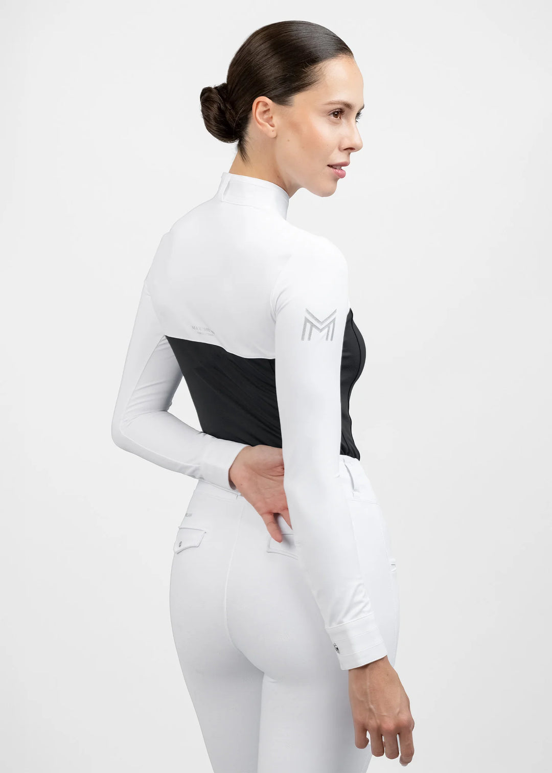 Maximilian Equestrian - Era Långärmad tävlingstopp BLACK
