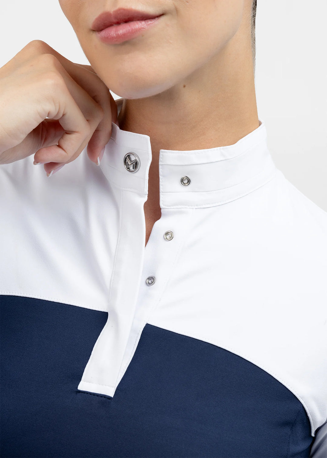 Maximilian Equestrian - Era Långärmad tävlingstopp NAVY