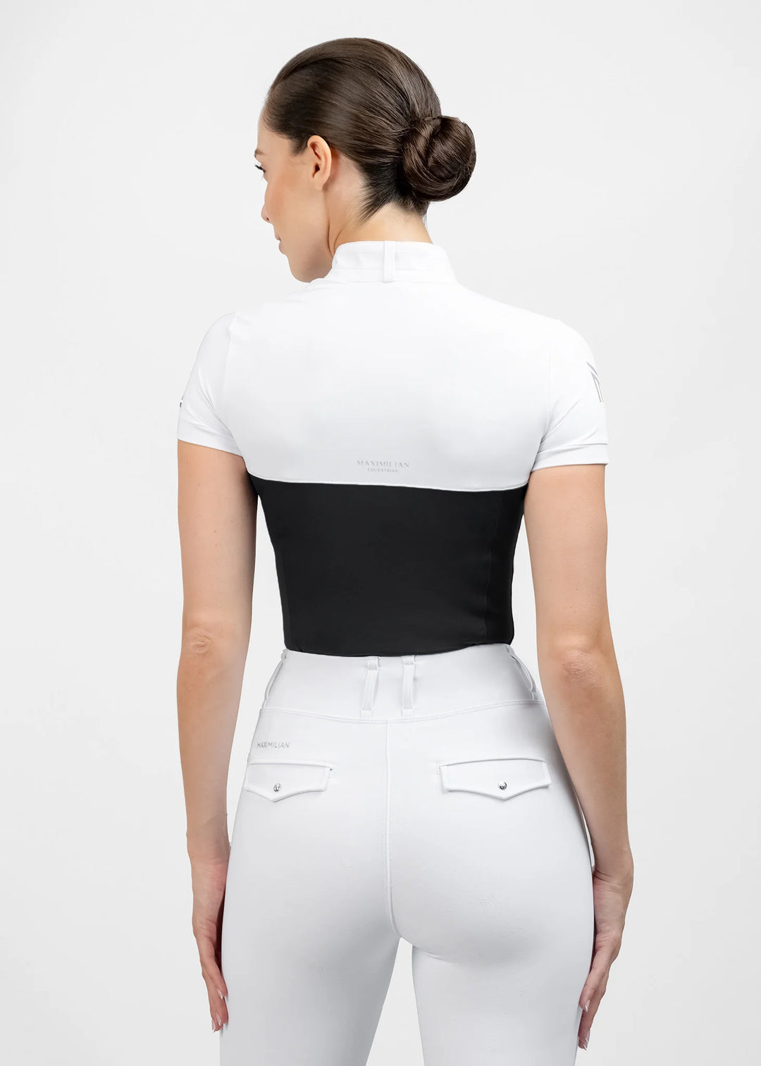 Maximilian Equestrian - Era kortärmad tävlingstopp BLACK