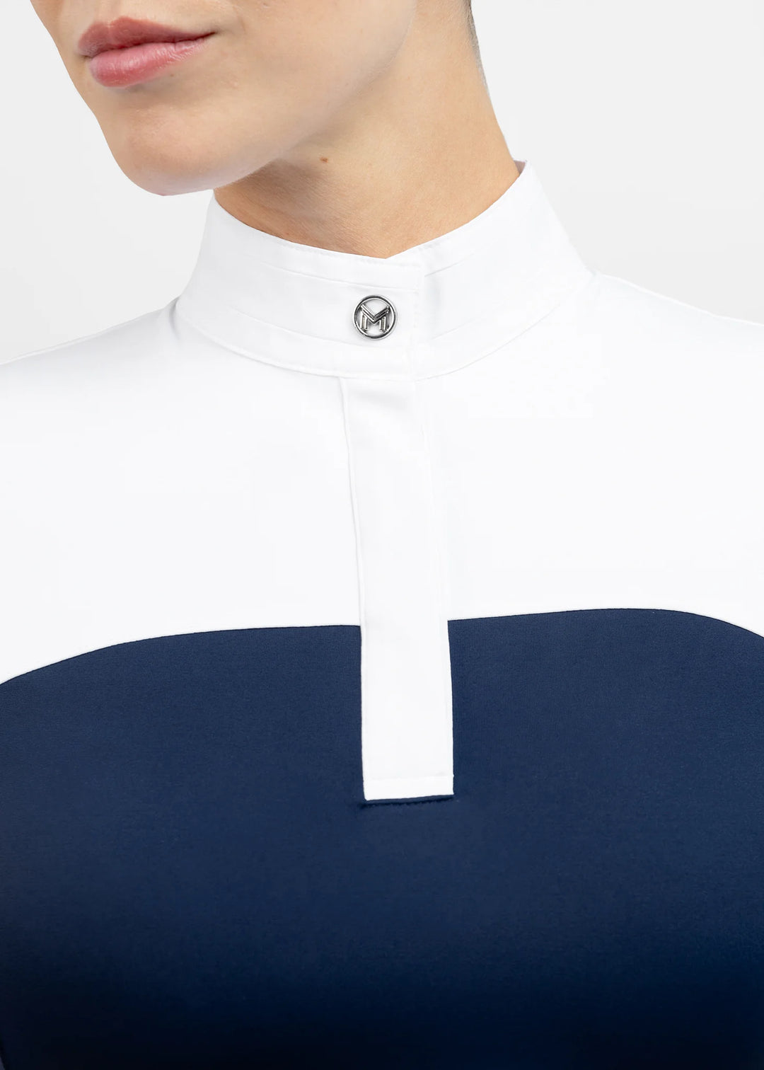 Maximilian Equestrian - Era kortärmad tävlingstopp NAVY