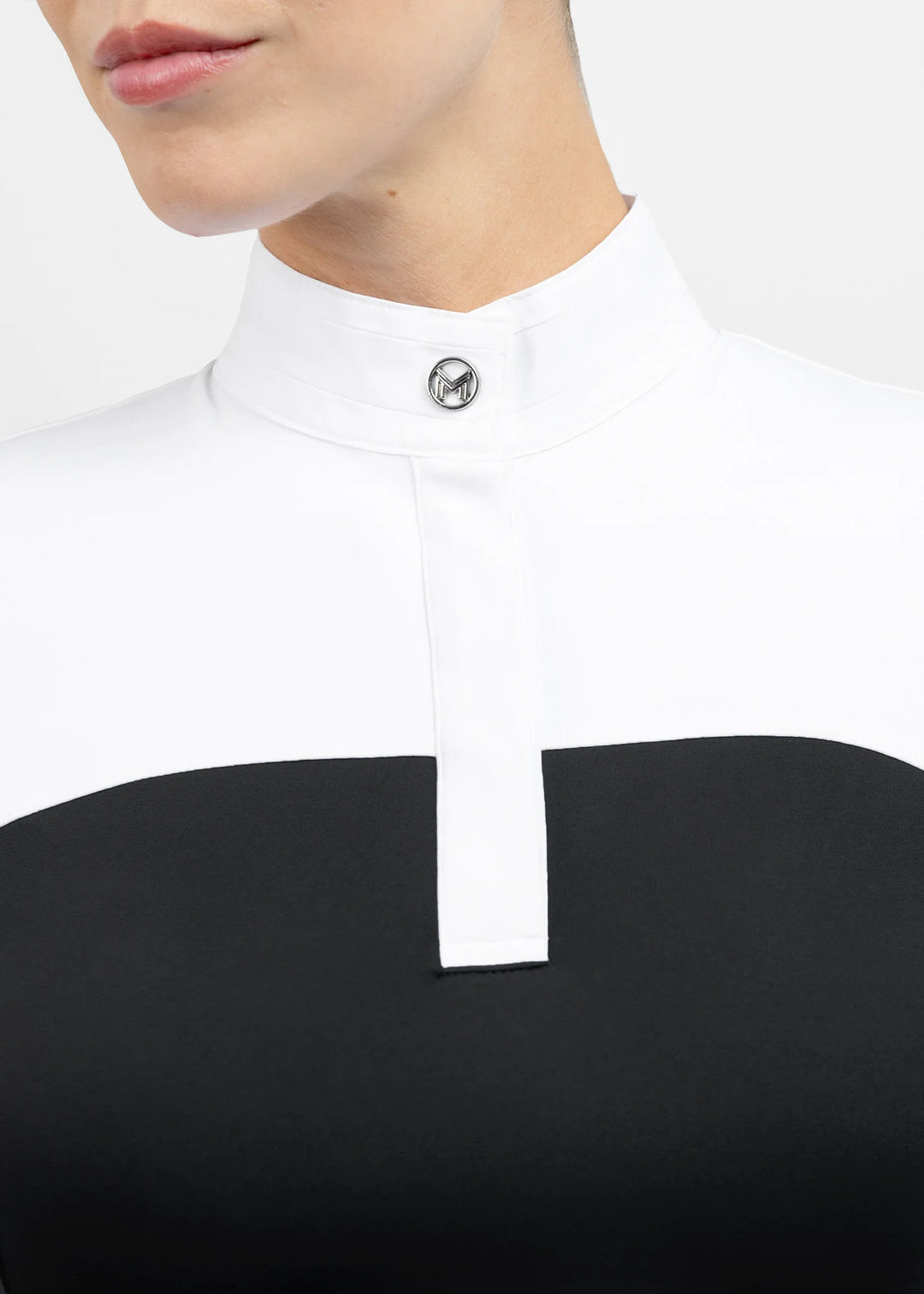 Maximilian Equestrian - Era kortärmad tävlingstopp BLACK