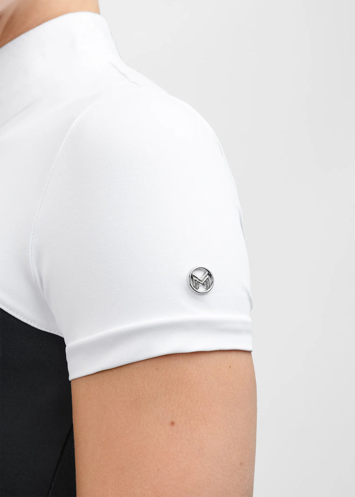 Maximilian Equestrian - Era kortärmad tävlingstopp BLACK