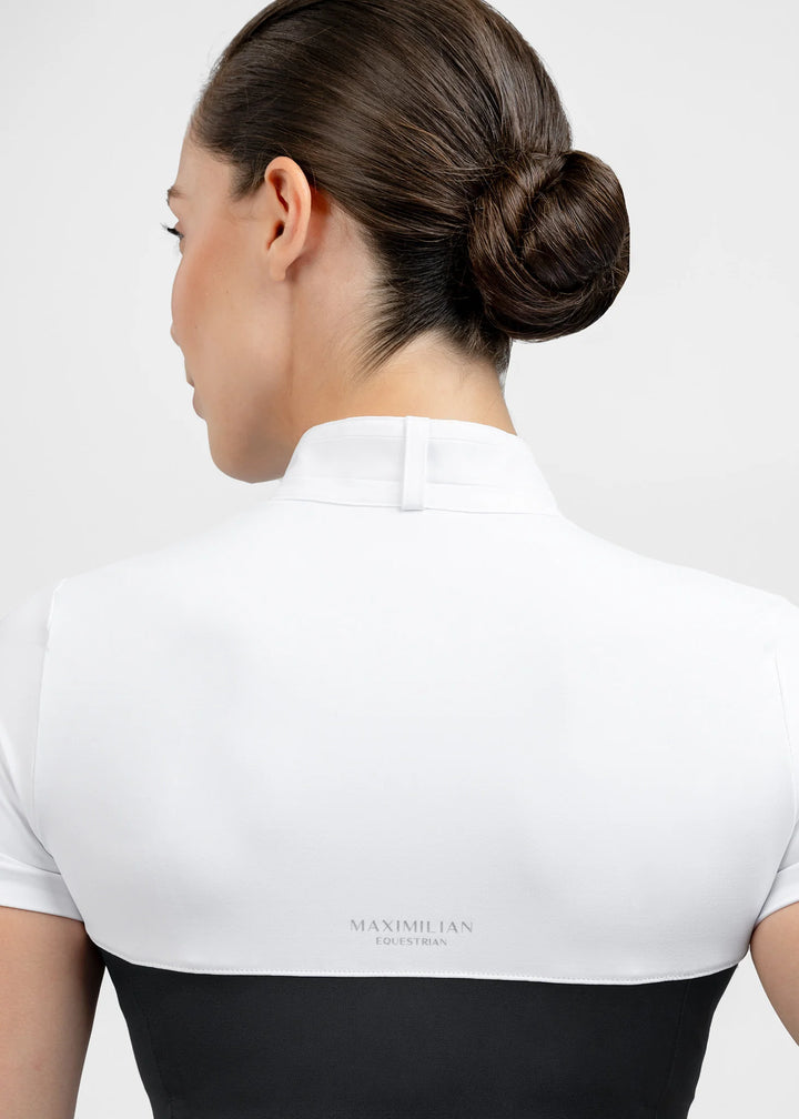 Maximilian Equestrian - Era kortärmad tävlingstopp BLACK