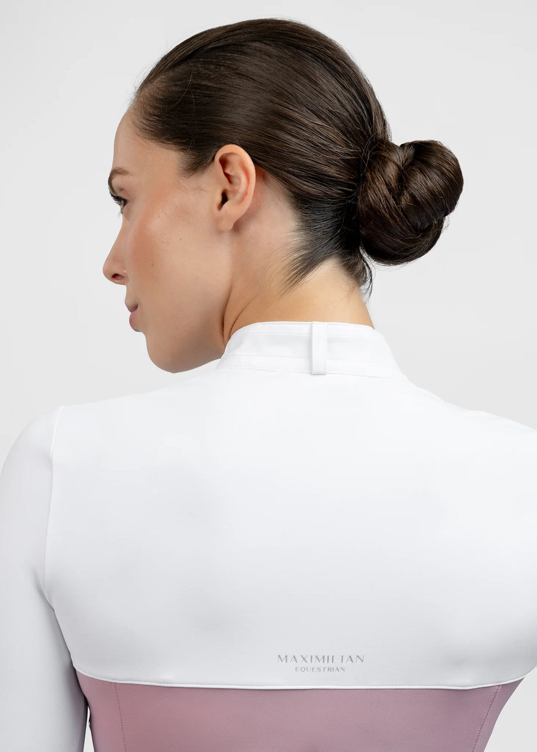 Maximilian Equestrian - Era Långärmad tävlingstopp MAUVE