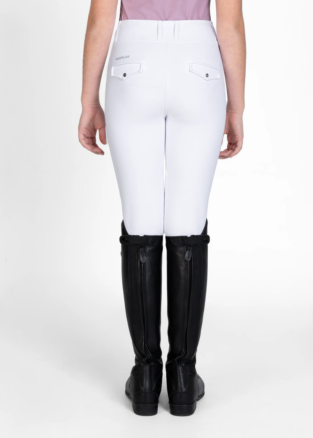 Maximilian Equestrian - YR Pro Helskodda Ridleggings WHITE