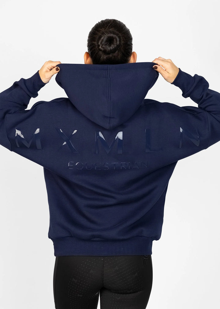 Maximilian Equestrian - Icon Oversized Hoodie NAVY