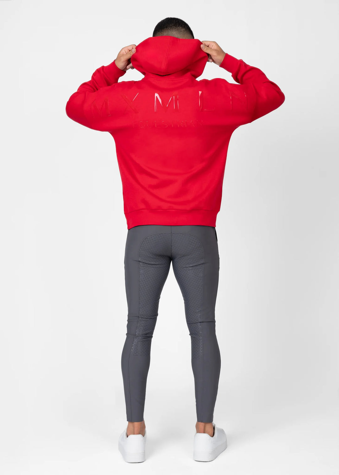 Maximilian Equestrian - Icon Oversized Hoodie GRENADINE