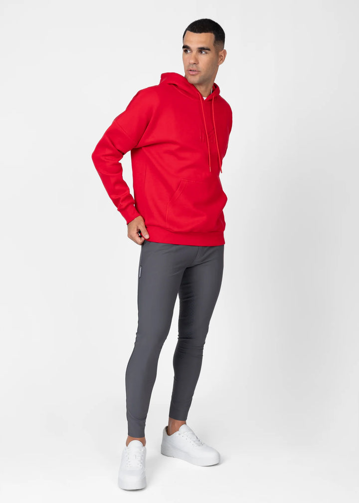 Maximilian Equestrian - Icon Oversized Hoodie GRENADINE