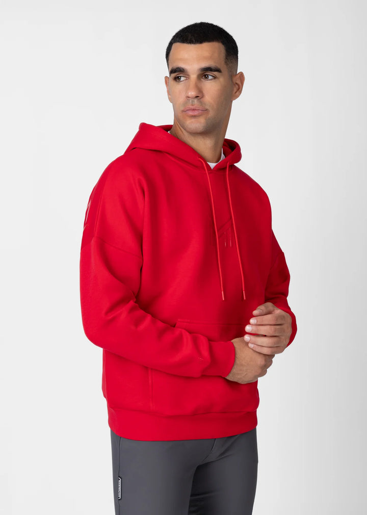 Maximilian Equestrian - Icon Oversized Hoodie GRENADINE