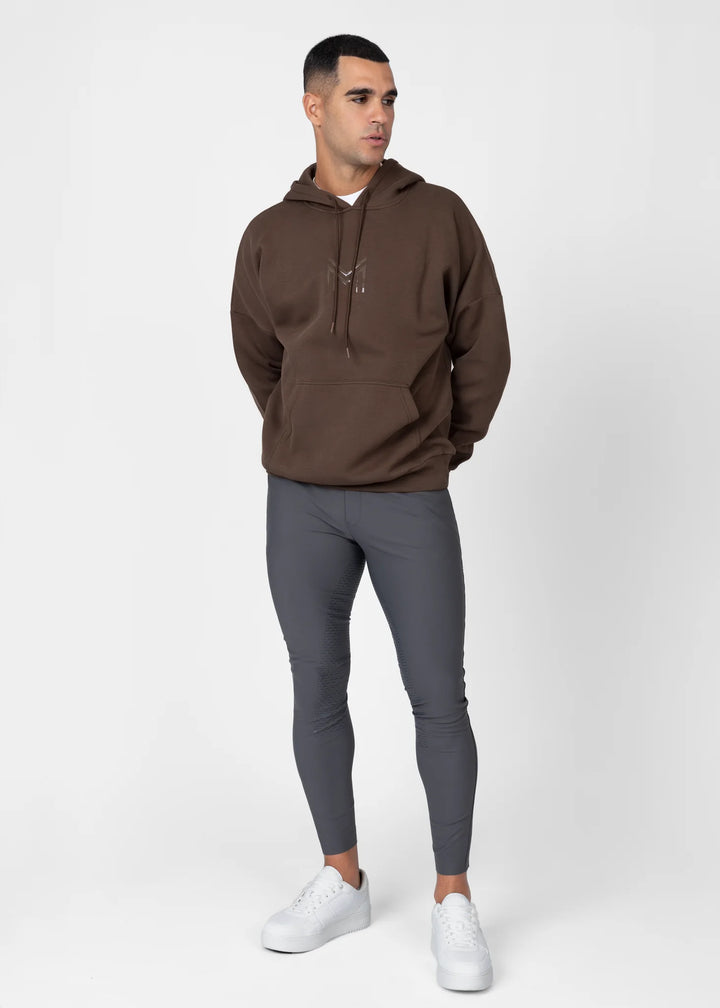 Maximilian Equestrian - Icon Oversized Hoodie MOCHA