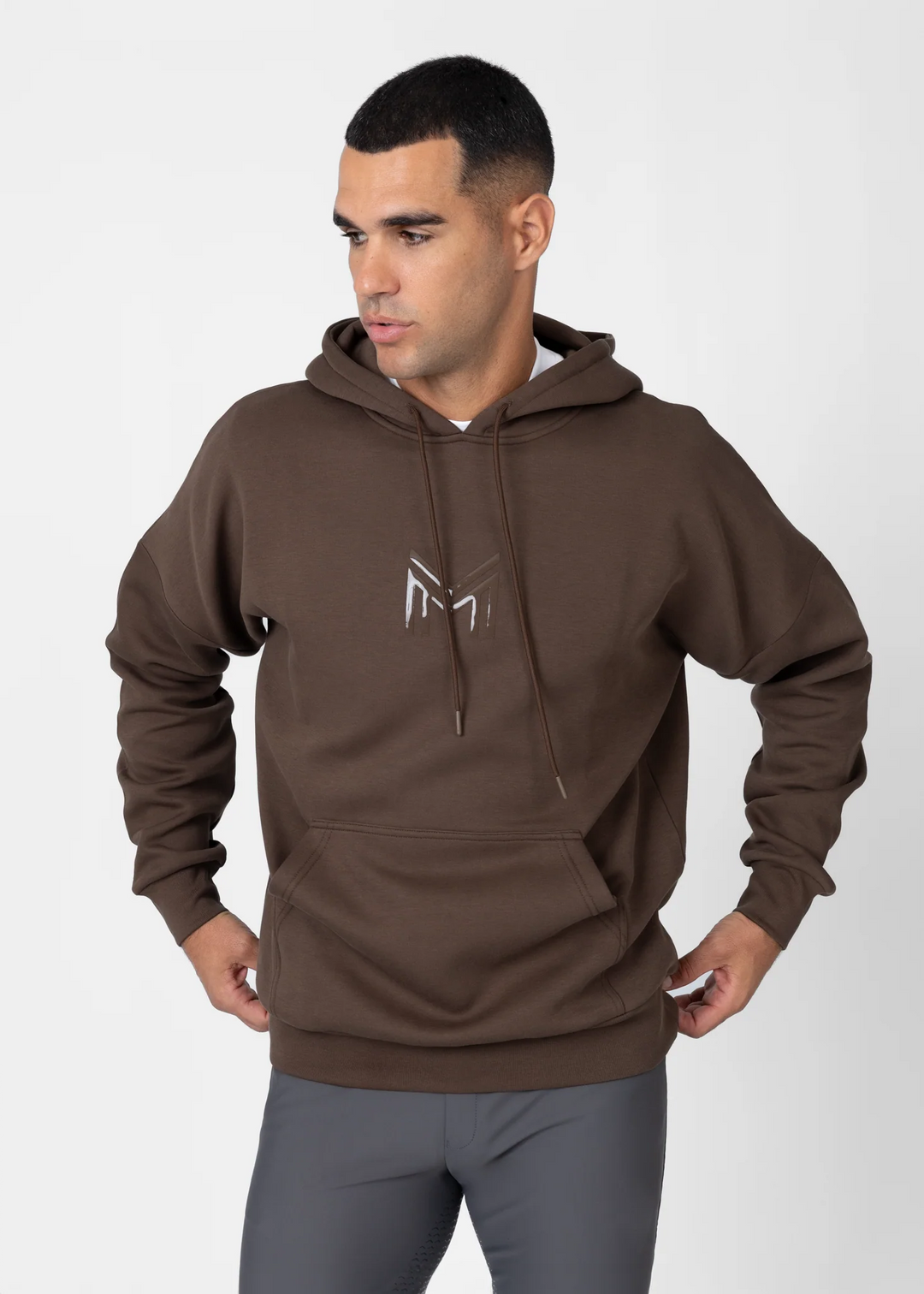 Maximilian Equestrian - Icon Oversized Hoodie MOCHA