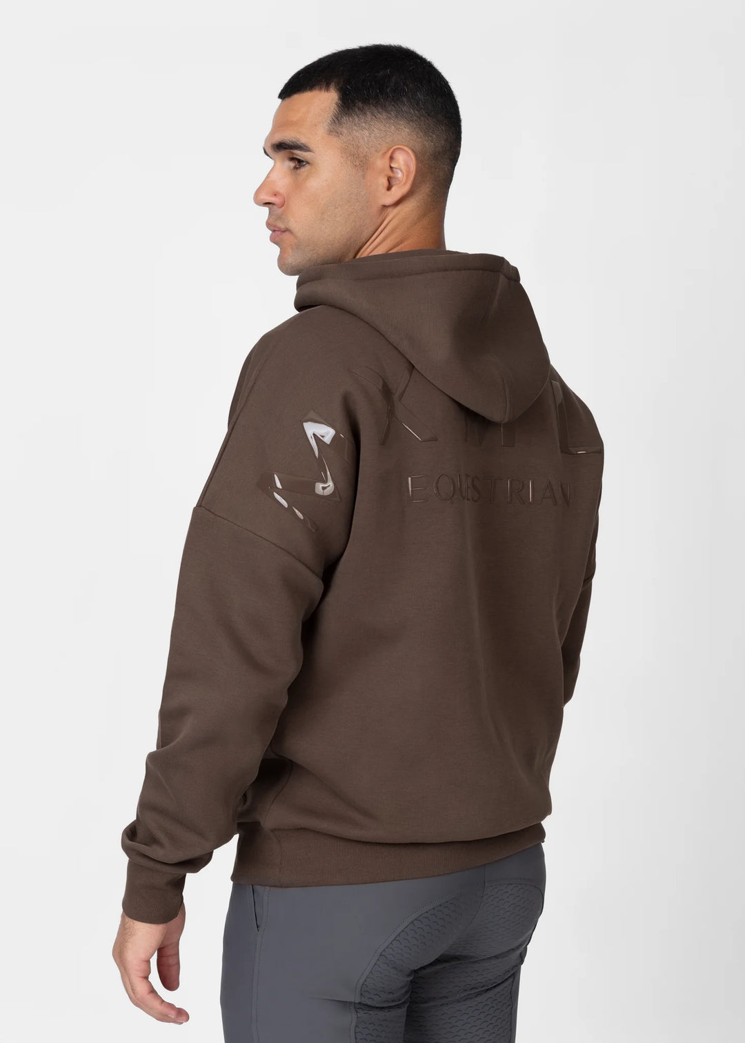 Maximilian Equestrian - Icon Oversized Hoodie MOCHA