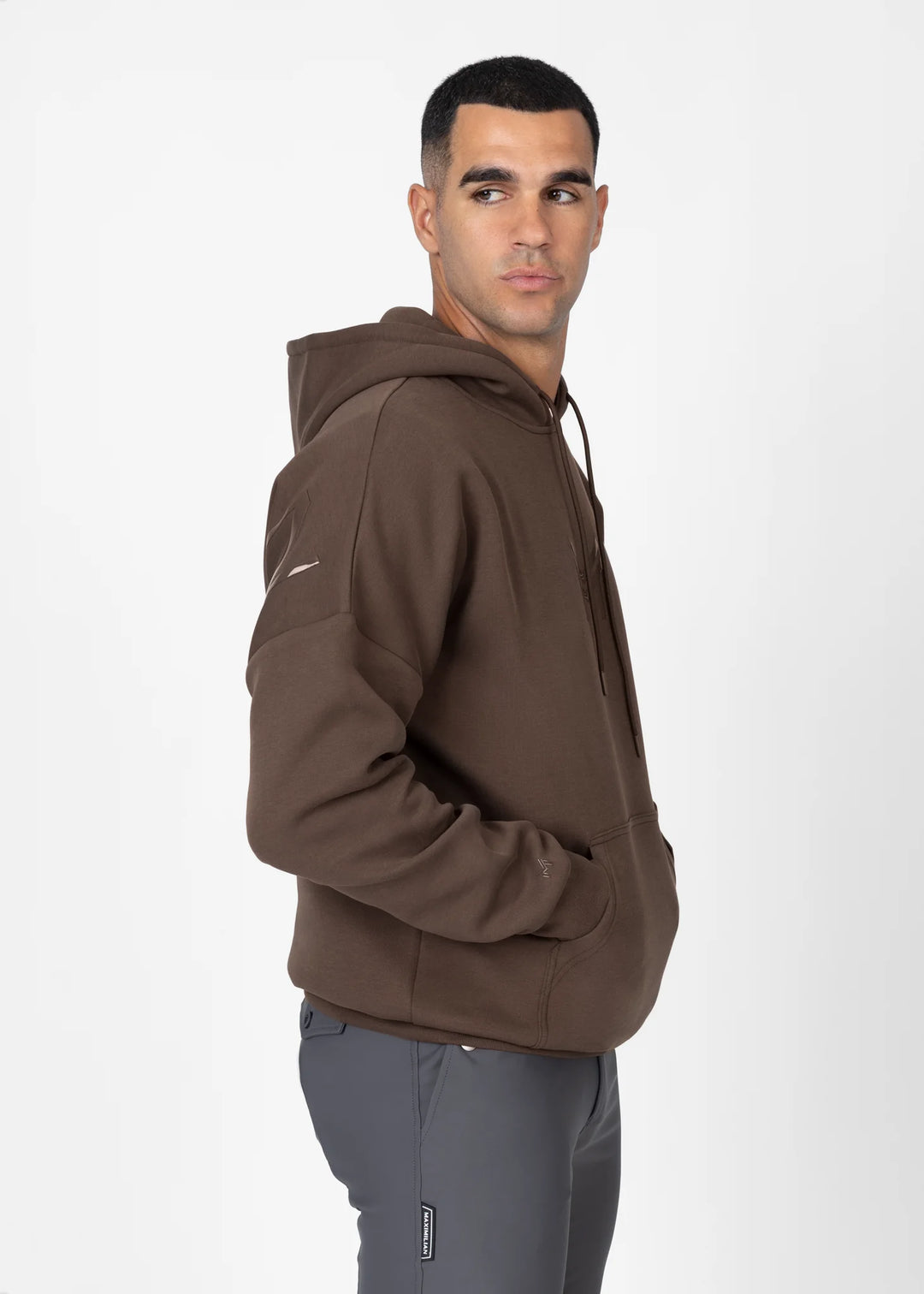 Maximilian Equestrian - Icon Oversized Hoodie MOCHA