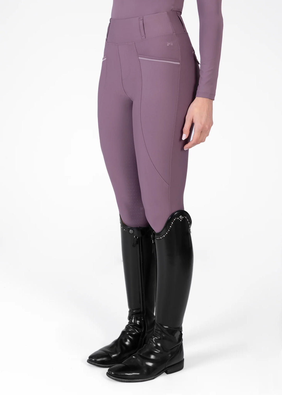 Maximilian Equestrian - PRO Helskodda Ridleggings PLUM
