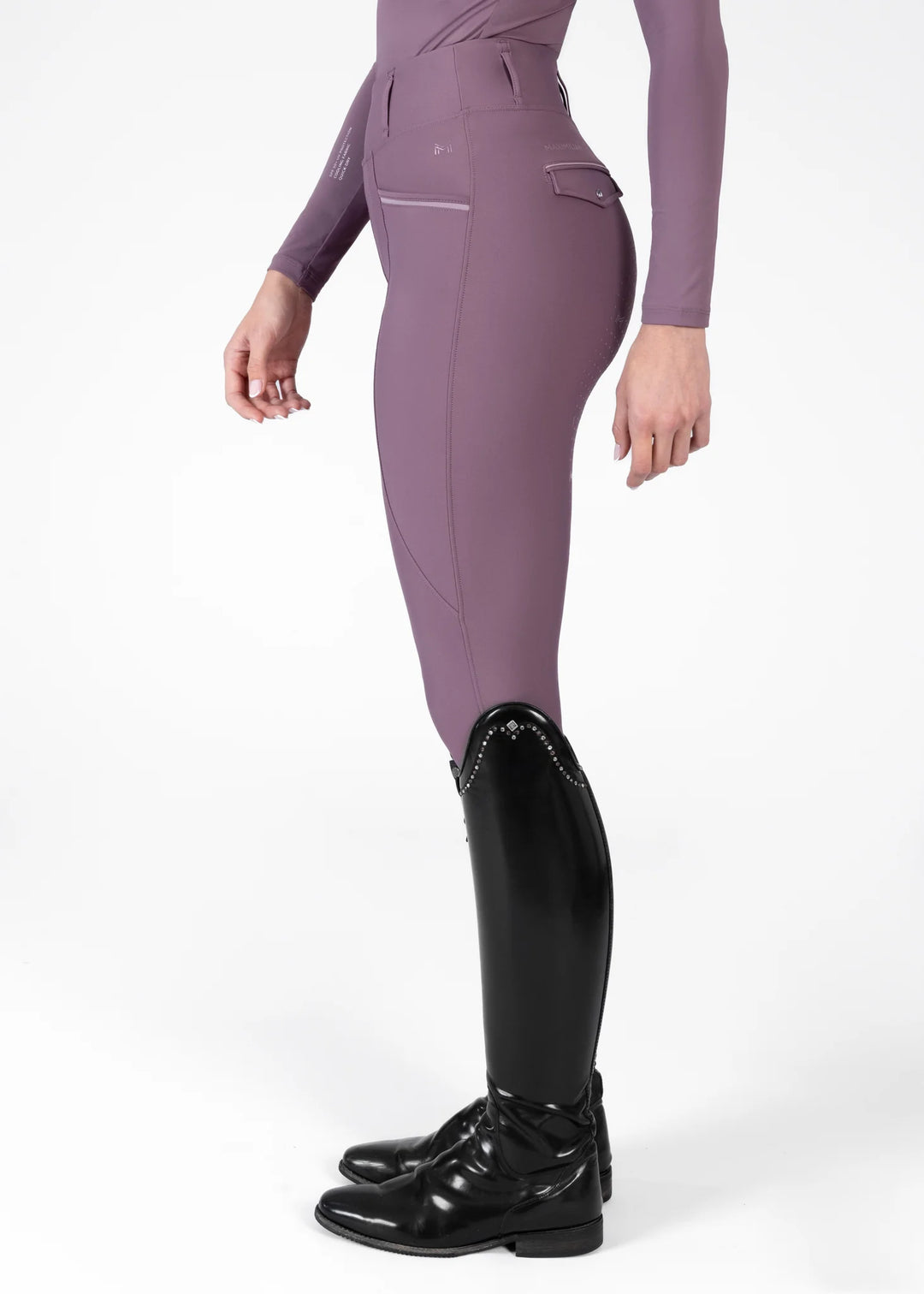 Maximilian Equestrian - PRO Helskodda Ridleggings PLUM