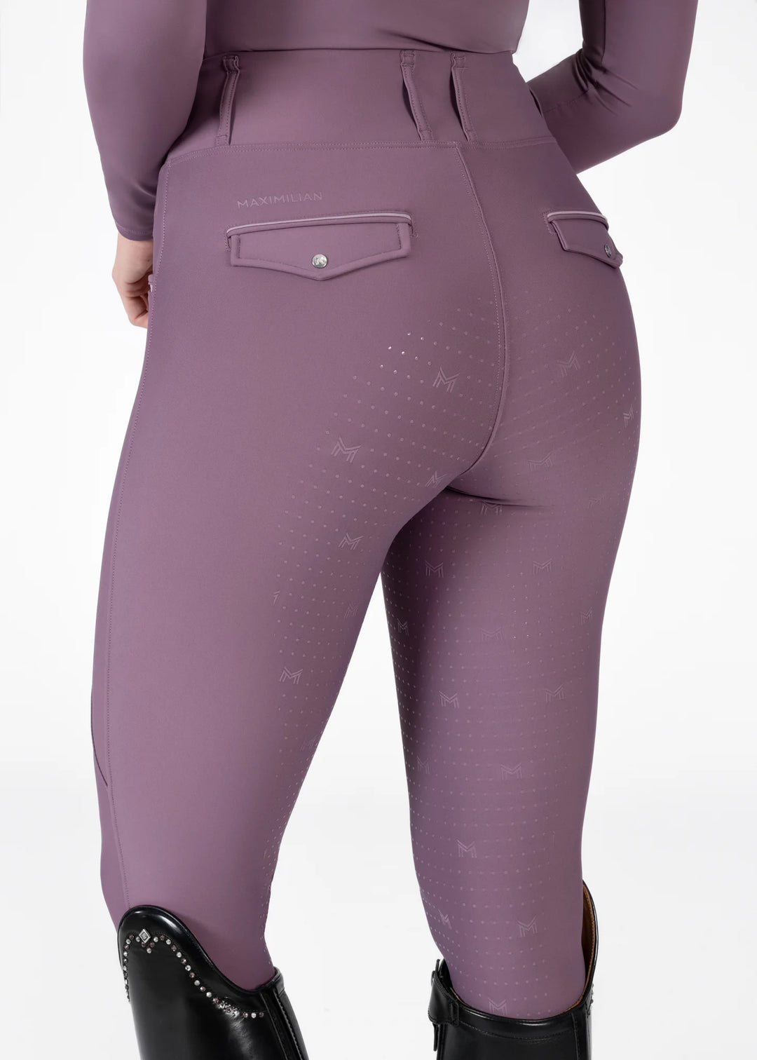 Maximilian Equestrian - PRO Helskodda Ridleggings PLUM