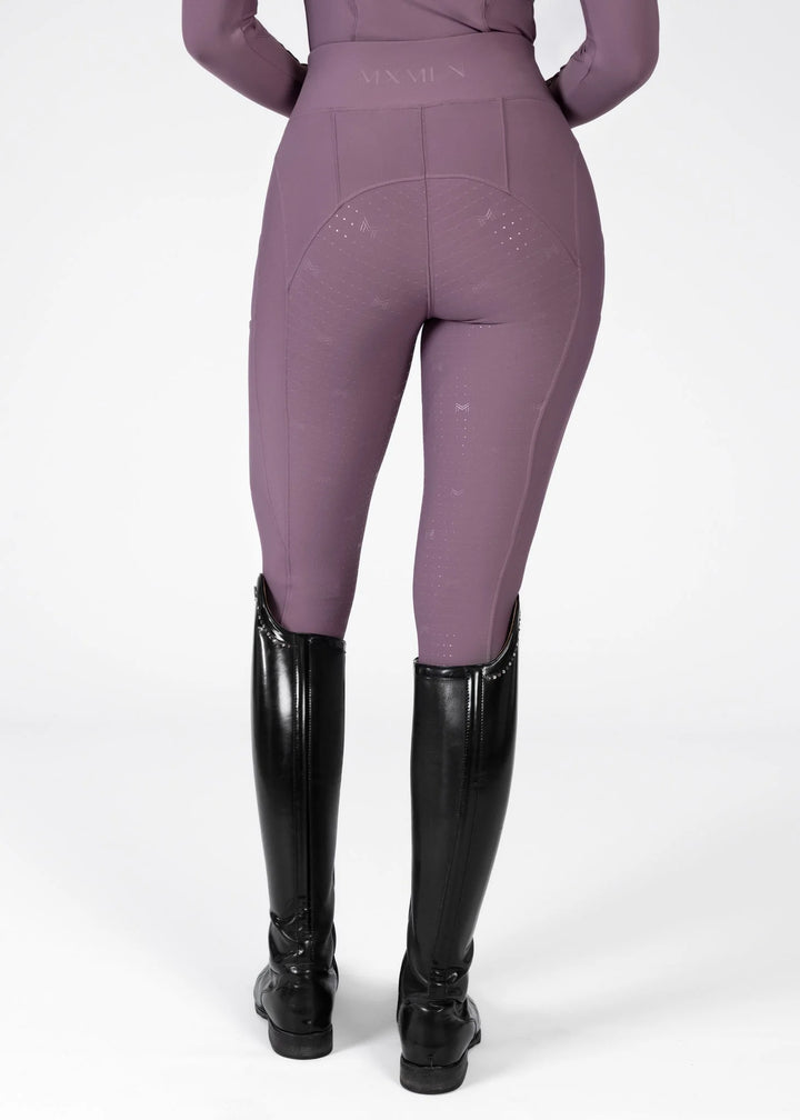 Maximilian Equestrian - Outline Helskodda Ridleggings PLUM