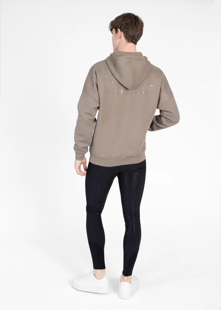 Maximilian Equestrian - Icon Oversized Hoodie TAUPE