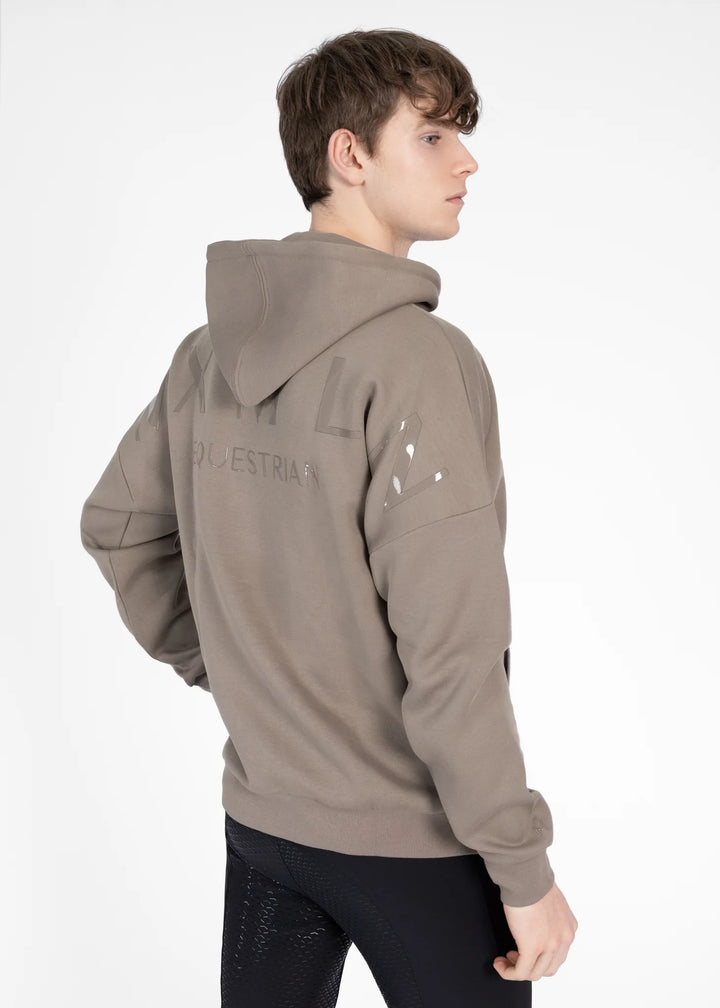 Maximilian Equestrian - Icon Oversized Hoodie TAUPE