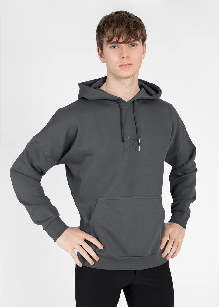 Maximilian Equestrian - Icon Oversized Hoodie GRAPHITE