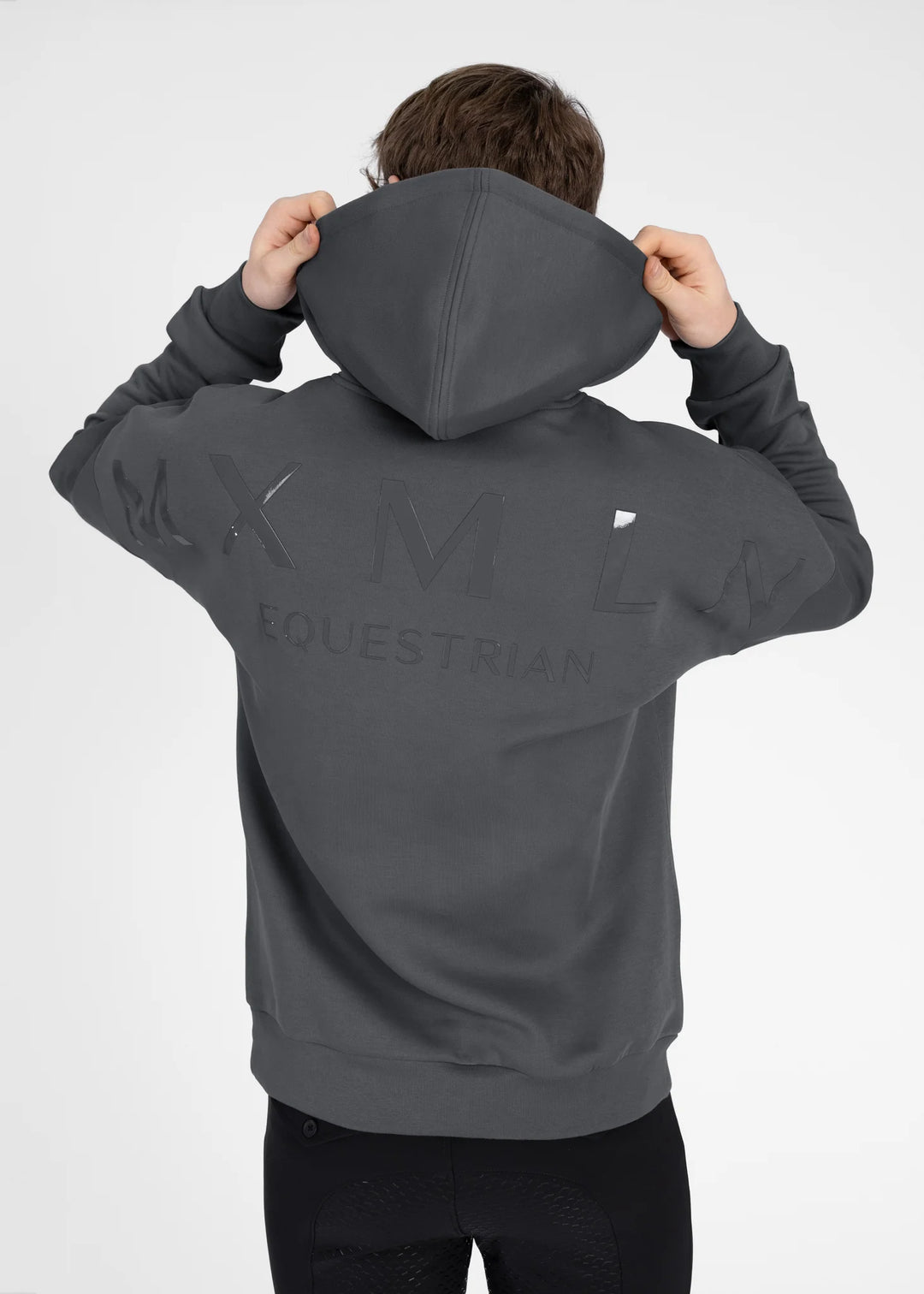 Maximilian Equestrian - Icon Oversized Hoodie GRAPHITE