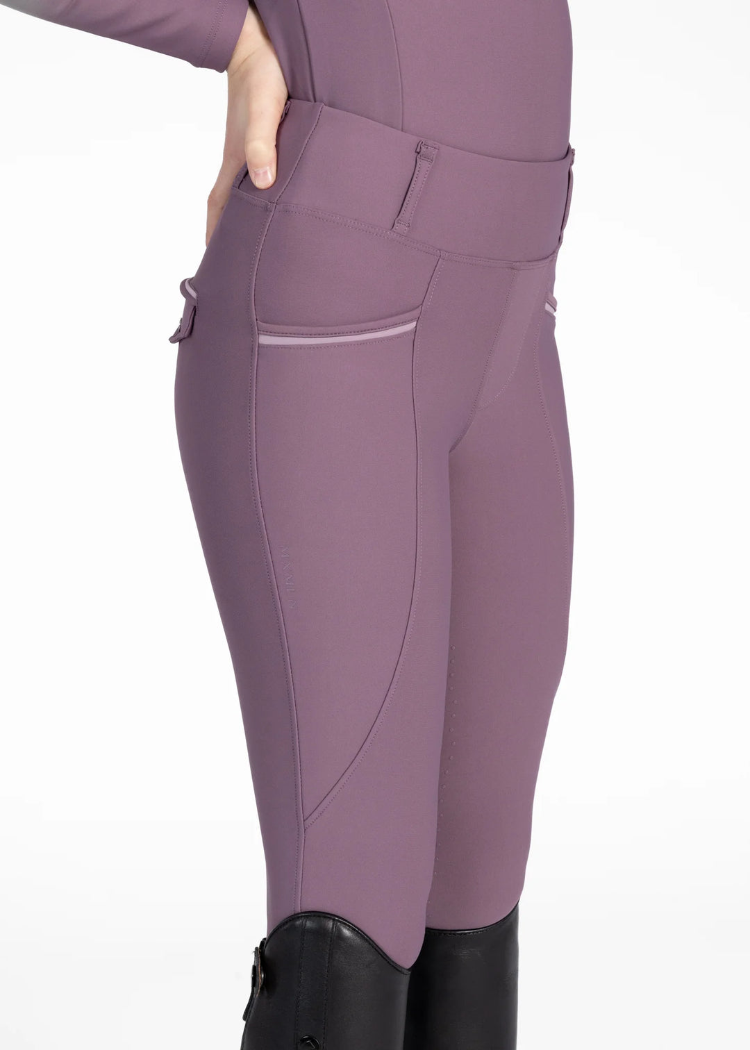Maximilian Equestrian - YR Pro Helskodda Ridleggings PLUM